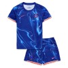 Officiële Voetbalshirt + Korte Broek Chelsea Caicedo 25 Thuis 2024-25 - Kids